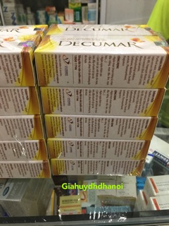 Decumar gel trị mụn thâm.