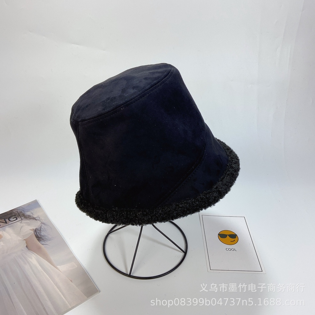 Nón tai bèo phối lông thời trang nữ tính