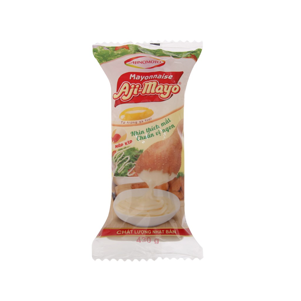 Sốt mayonnaise Aji-mayo Ajinomoto chai 430g