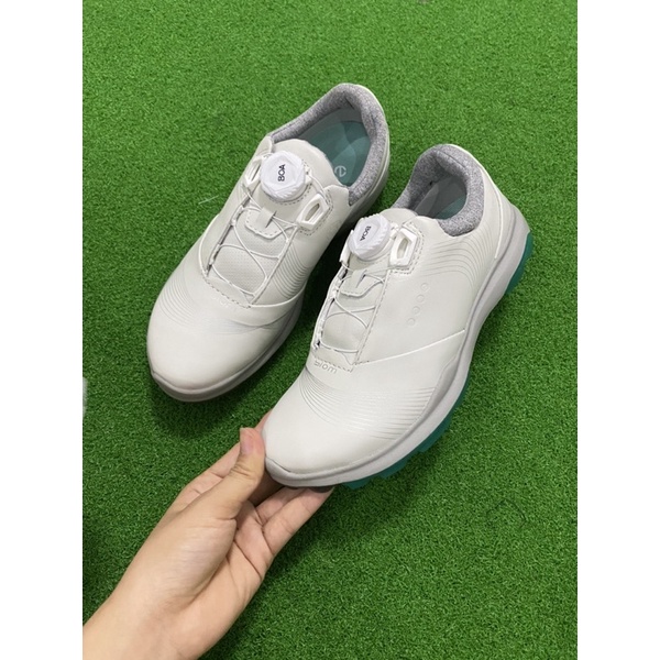 Giày golf ecco nữ nút vặn, êm mềm nhẹ,chống nước tốt,golf shoes