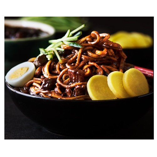 combo 10 gói mì mini tương đen hàn quốc ottogi