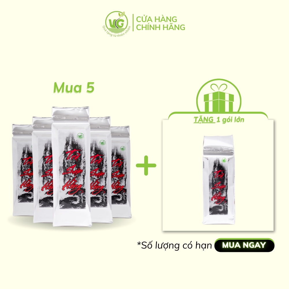 Trà Sâm Hồng [COMBO 5 Tặng QUÀ] Trà Thảo Dược Thanh Nhiệt Thanh Lọc Mát Gan An Thần Dễ Ngủ Hỗ Trợ Đau Dạ Dày