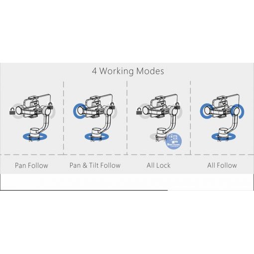 Tay cầm chống rung Hohem  iSteady Mobile + gimbal