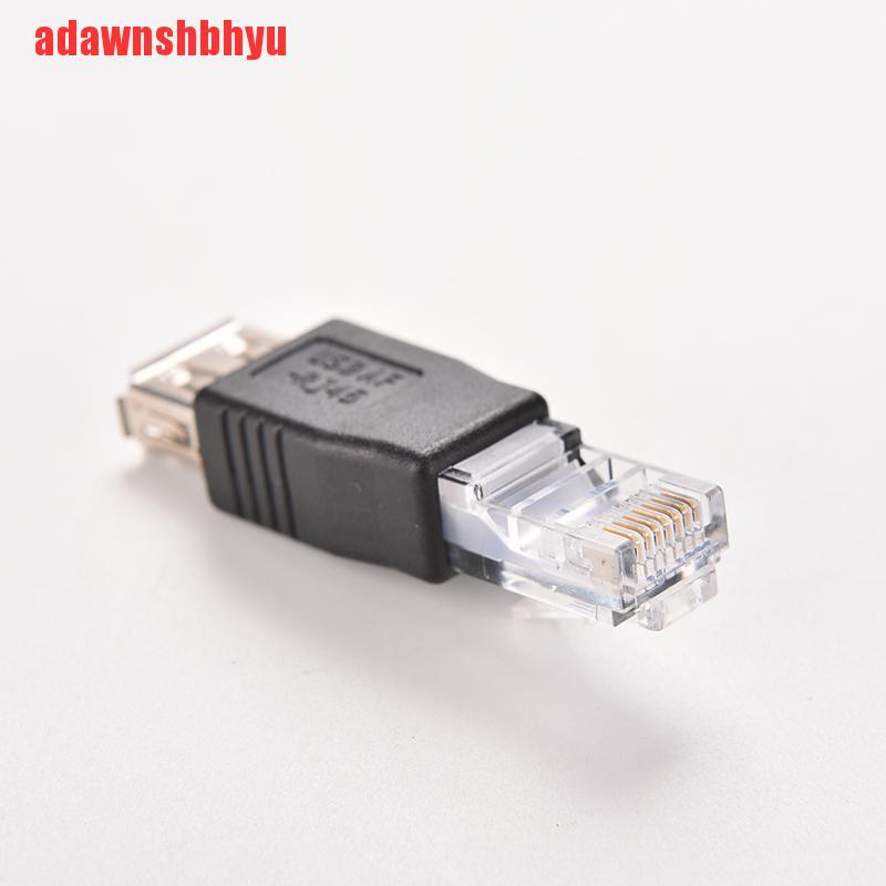 Bộ Chuyển Đổi Rj45 Male Sang Usb Af A Female