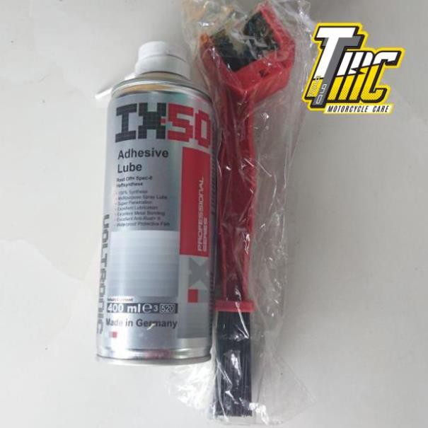 Xịt Dưỡng Sên Voltronic Ix50 + cọ chà sên