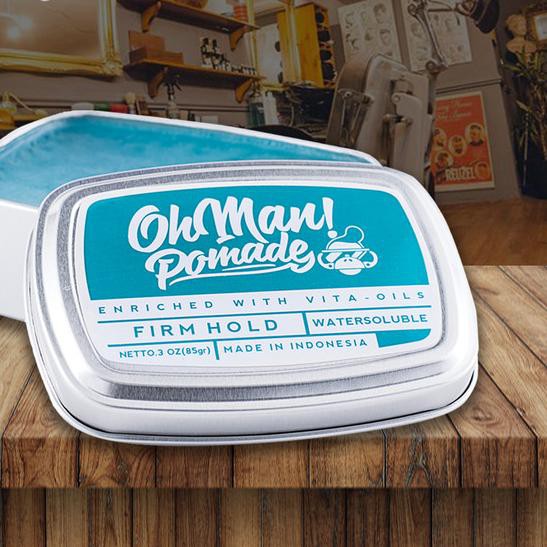 Hạt Dẻ Pomade 85gr Màu Xanh Dương Cho Nam