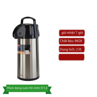 BÌNH GIỮ NHIỆT RẠNG ĐÔNG RD 2045 ST1.E 2.0 LÍT