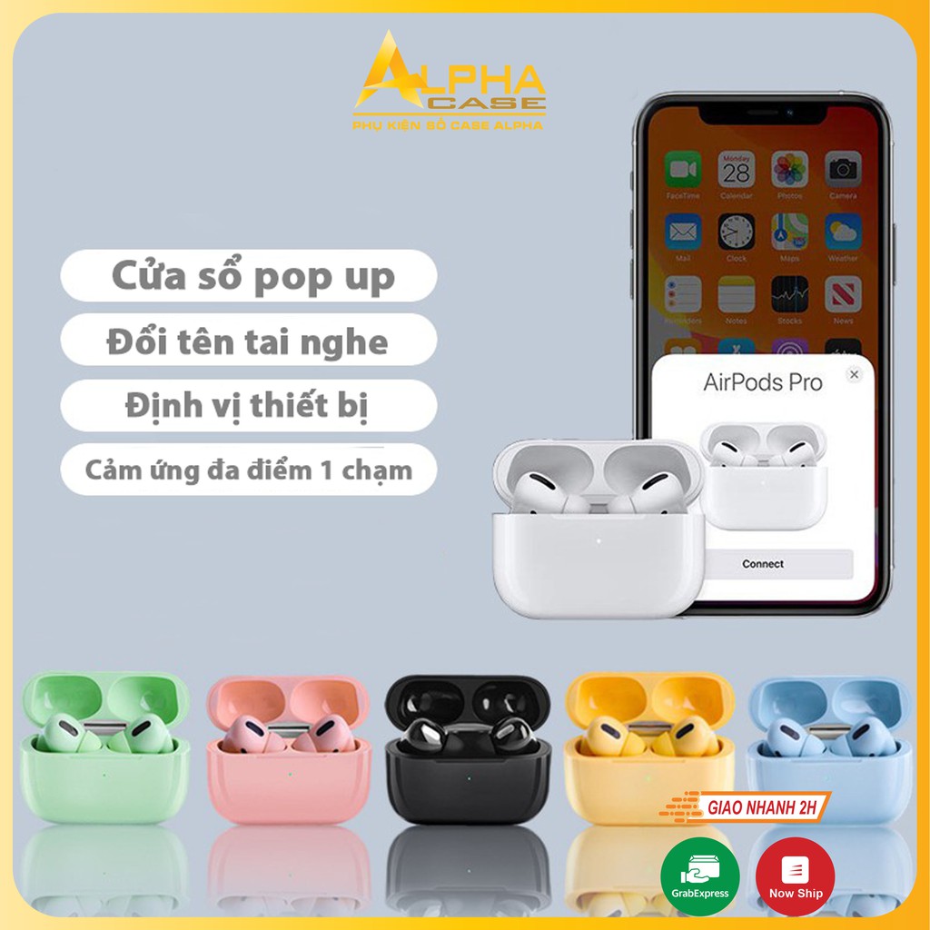 Tai Nghe Bluetooth Inpods Pro Bản Cảm Ứng, Pop-up Kết Nối, Hỗ Trợ Mọi Dòng Máy casealpha | BigBuy360 - bigbuy360.vn