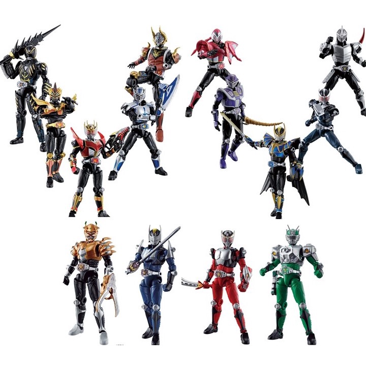 Mô hình lắp ráp Shokugan - BANDAI - SODO Chronicle Kamen Rider Ryuki Full Set
