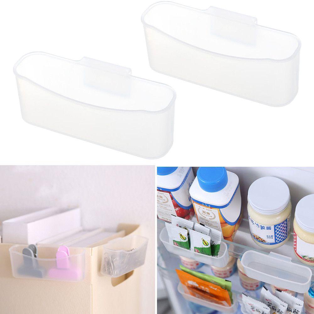 UUMIR Set 2 Khay Đựng Đồ Đa Năng Treo Tủ Lạnh Tiết Kiệm Không Gian