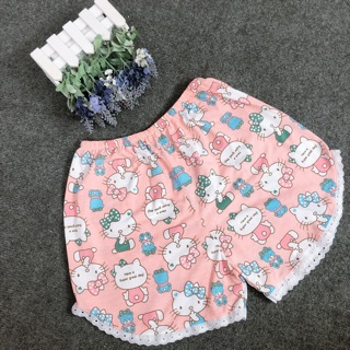 Quần sọt vải HelloKitty