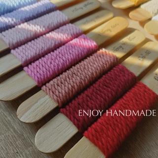 1m Dây thừng 5mm macrame cotton 3 xoắn