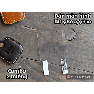 Miếng dán màn hình BB Blackberry 9800, 9810 Combo 2 miếng