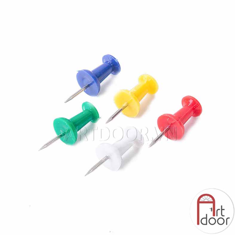 [ARTDOOR] Ghim nhựa DELI đính thủ công (E0021)