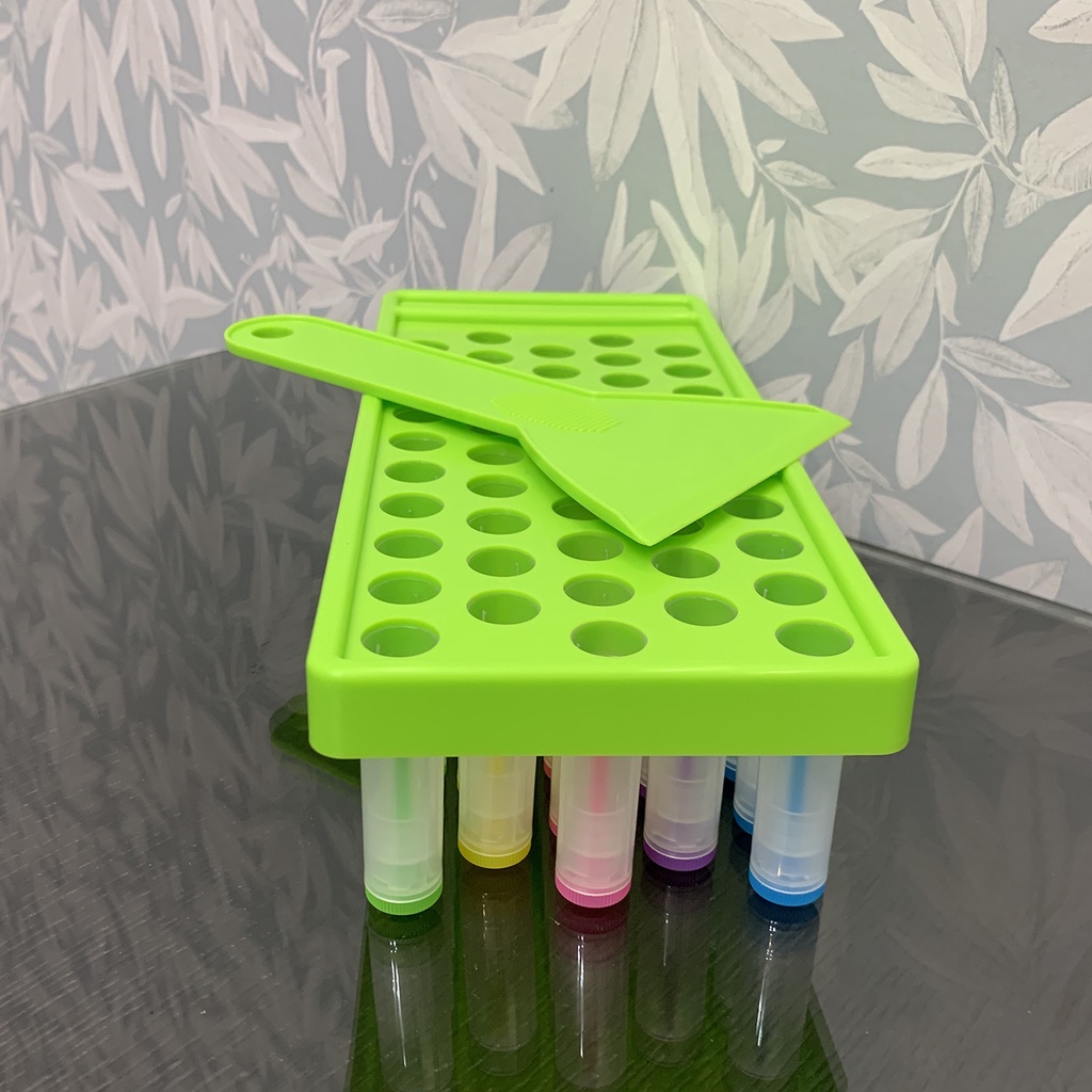 1 Bộ Khay Làm Son Dưỡng Bằng Nhựa Chống Biến Dạng DIY