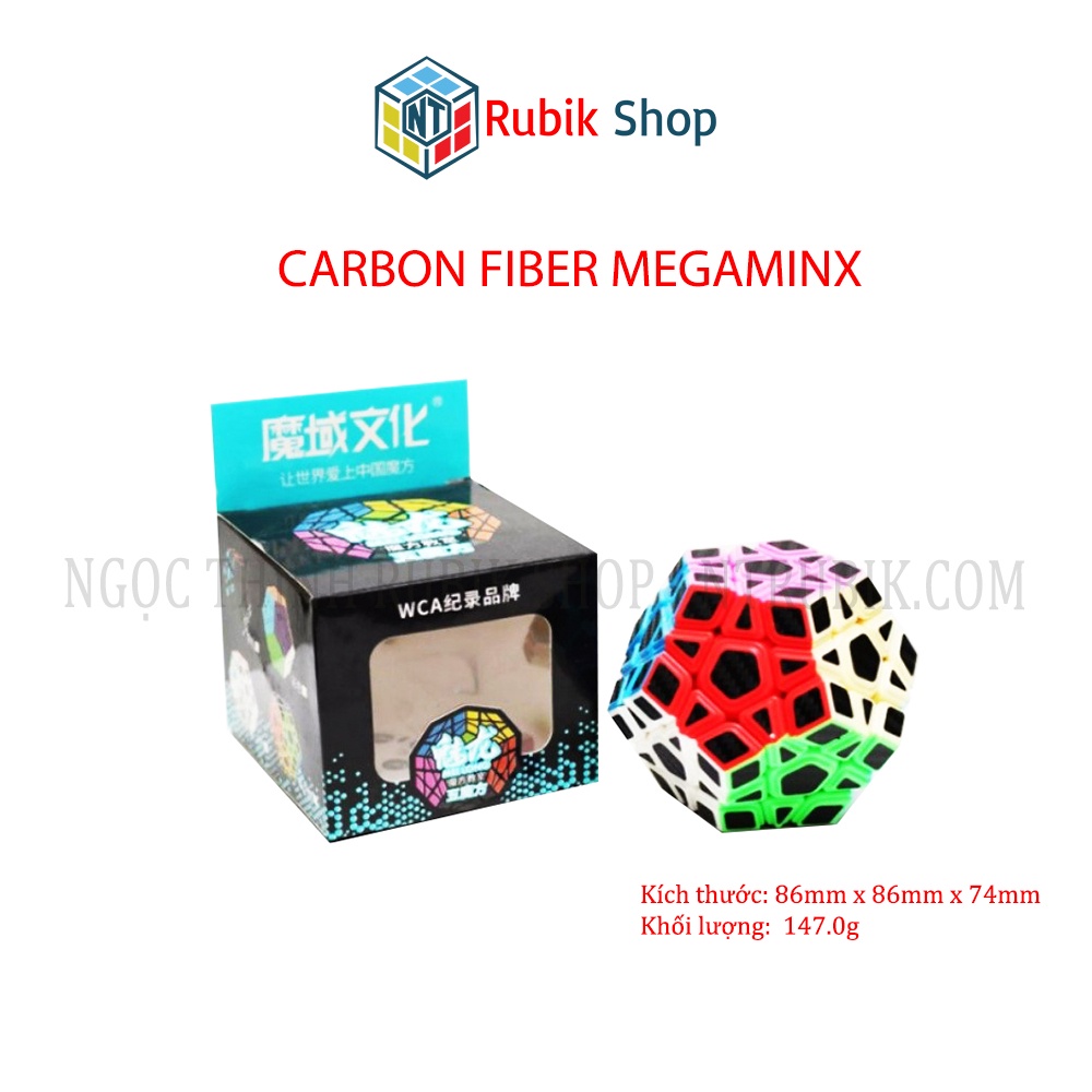 Rubik Carbon MoYu MeiLong 2x2 3x3 4x4 5x5 Pyraminx Megaminx Skewb Square-1 Tam giác 12 mặt