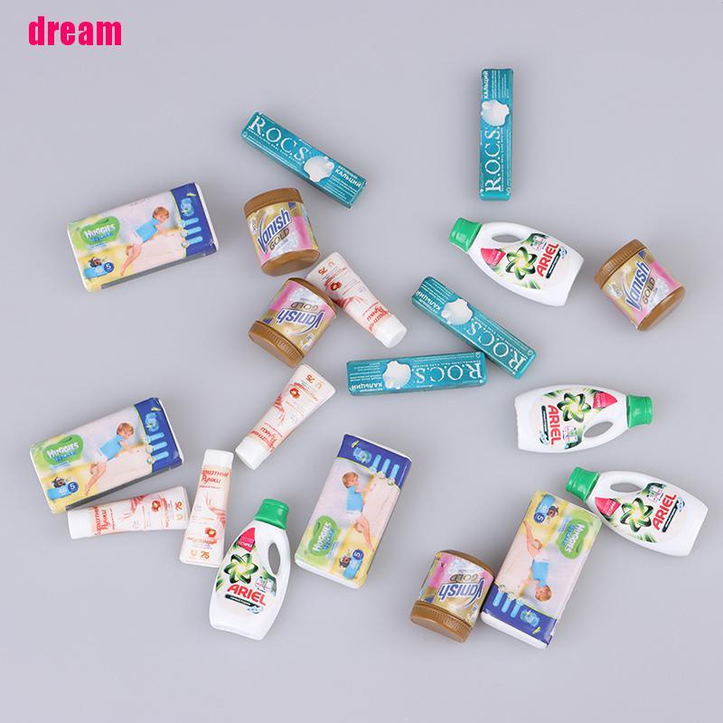 Bộ 4 Mô Hình Dụng Cụ Nấu Ăn mini Trang Trí Nhà Búp Bê