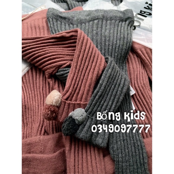 Quần Len Bé Gái PomPom ZR