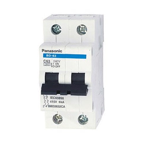 Cầu dao tự động MCB 2P/20A Panasonic BBD2202CNV