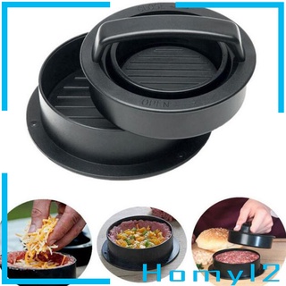 DIY Plastic Hamburger Meat Compactor Press Mold Grill Burger Maker Kitchen