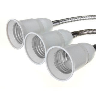 E27 LED Light Bulb Lamp Holder Flexible Extension Adapter Socket