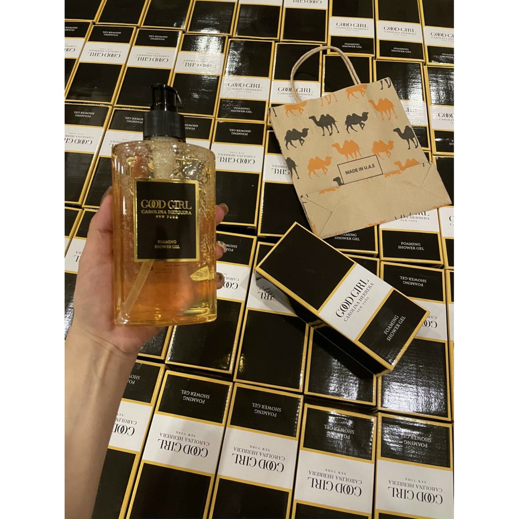 Sữa tắm nước hoa Dubai GOOD GIRL CAROLINA HERRERA 400ml (Hàng chính hãng) .Nᴀʟʏɴ. | BigBuy360 - bigbuy360.vn