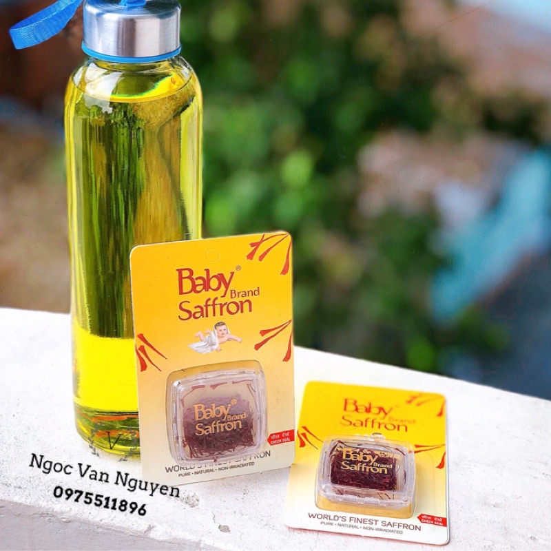 COMBO 3 GRAM NHỤY HOA NGHỆ TÂY BABY SAFFRON TỐT NHẤT ẤN ĐỘ [DATE 10.2023] | BigBuy360 - bigbuy360.vn