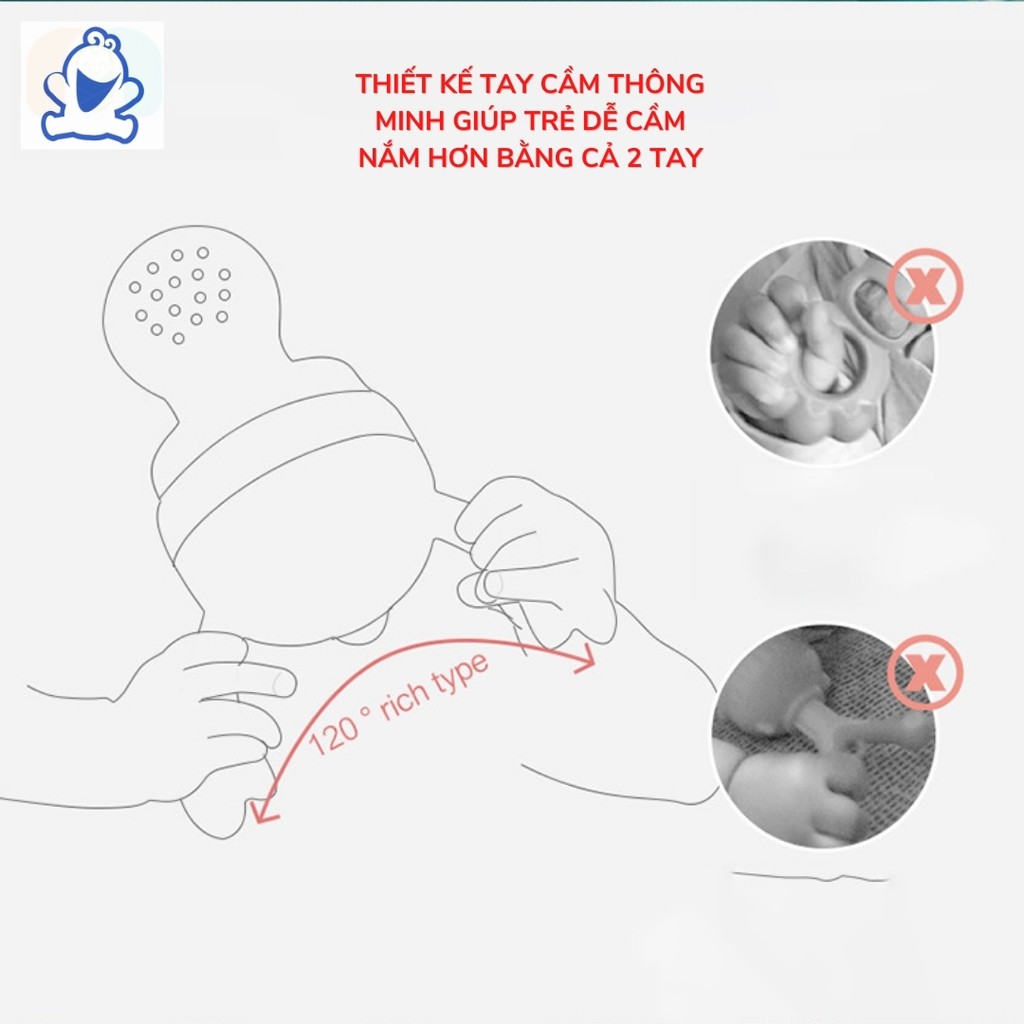 Túi nhai ăn dặm cho bé MBABY M1002
