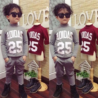 Combo 3 bộ cotton len cho bé