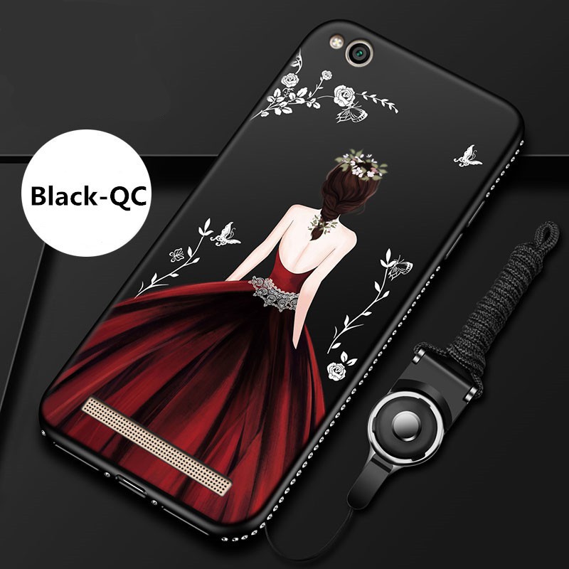 Ốp lưng mềm in họa tiết khu vườn bí mật cho Xiaomi Redmi 5A Girl