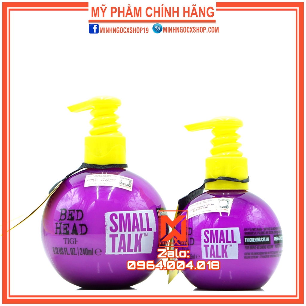 Gel tạo kiểu TIGI SMALL TALK - GEL TIGI SMALL TALK 125 - 240ml chính hãng