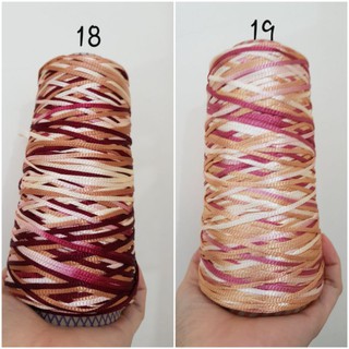 sợi ribbon dẹp 3mm loang.