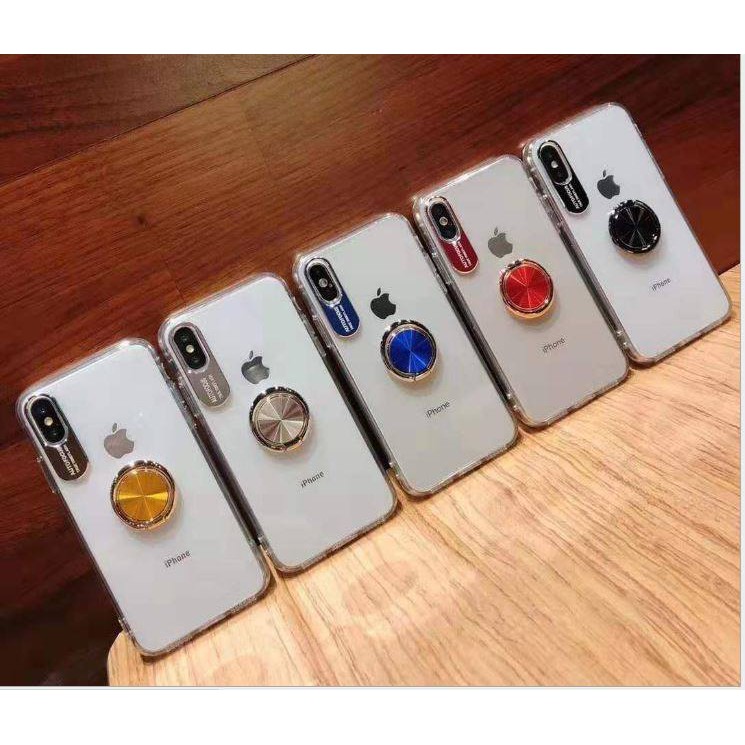 Ốp IPHONE AUTO FOCUS KÈM IRING Chính Hãng KHÔNG Ố MÀU + BẢO_VỆ_CAMERA