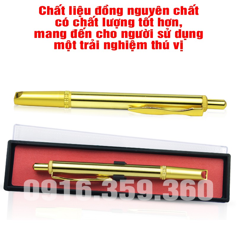 Bút Chích Máu Tiểu Đường Giác Hơi 1 Đầu Kim Đồng Nguyên Chất
