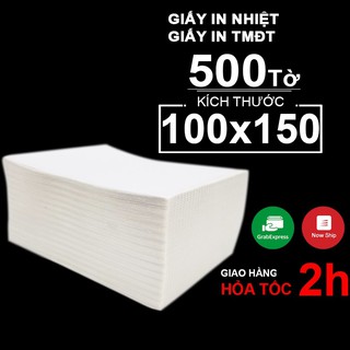 Giấy in nhiệt 500 tờ khổ A6 A7