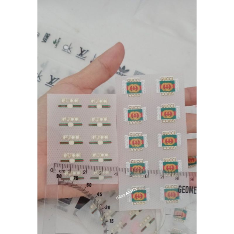 sticker ủi dán mini cho doll 1/8 1/12 1/6