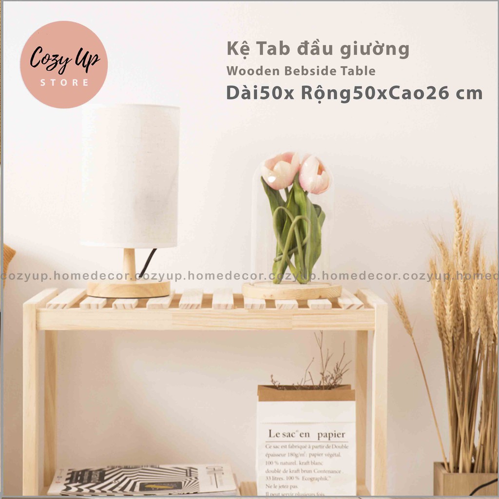 [Mã LIFE20KALL giảm 10% đơn 50K] Kệ Tab Trang Trí Đầu Giường - Dài 50cmx cao 50cm