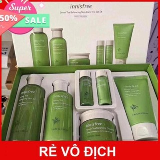 Bộ dưỡng da trà xanh innisfree 6 món skin care ex 2020