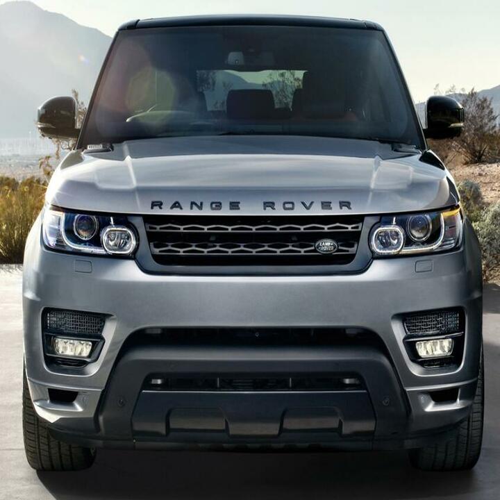 Logo biểu tượng trước xe Land Rover