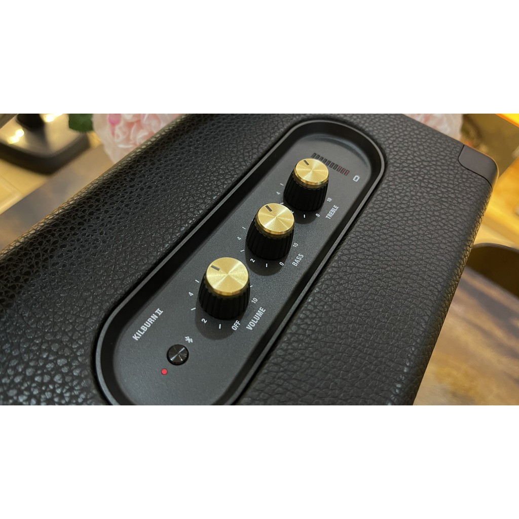 Loa Bluetooth Marshall Kilburn II Black & Brass newseal chính hãng