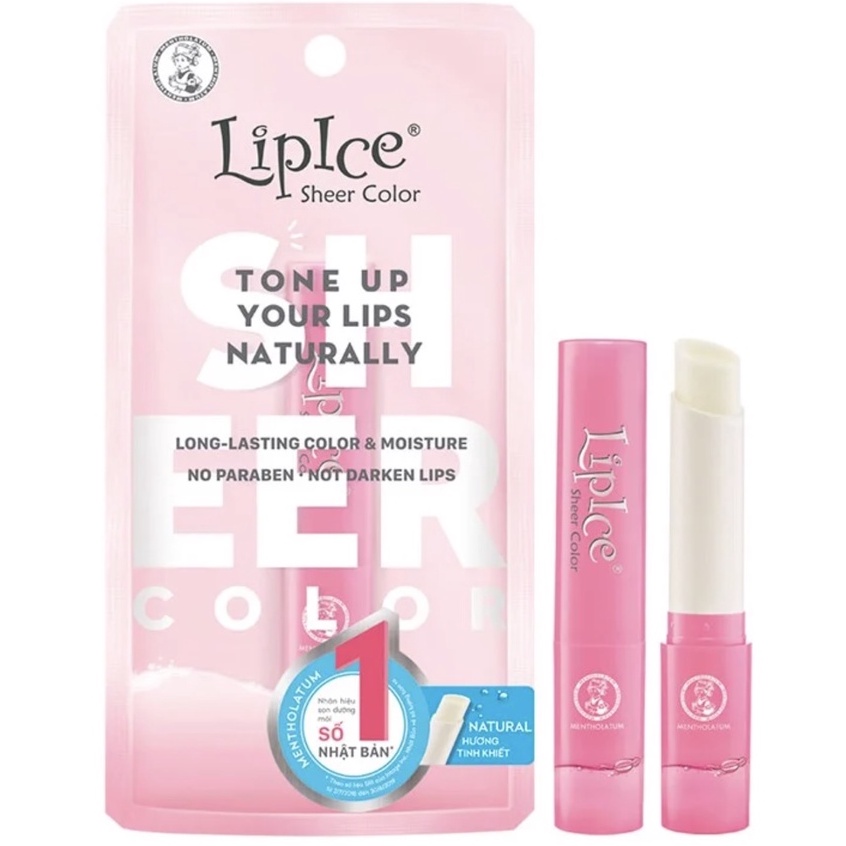 Son dưỡng môi Lipice Sheer Color - có màu tự nhiên