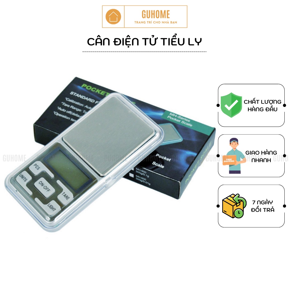 Cân tiểu li điện tử bỏ túi độ chính xác cao cân tiểu ly 200g 0.01g - Cân tiểu li bỏ túi
