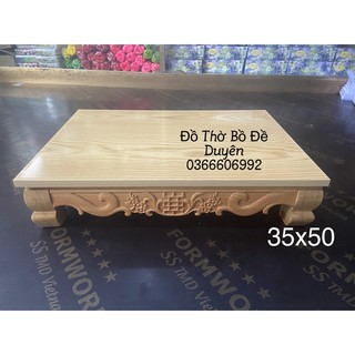 Đế kê ban thờ size 35x50
