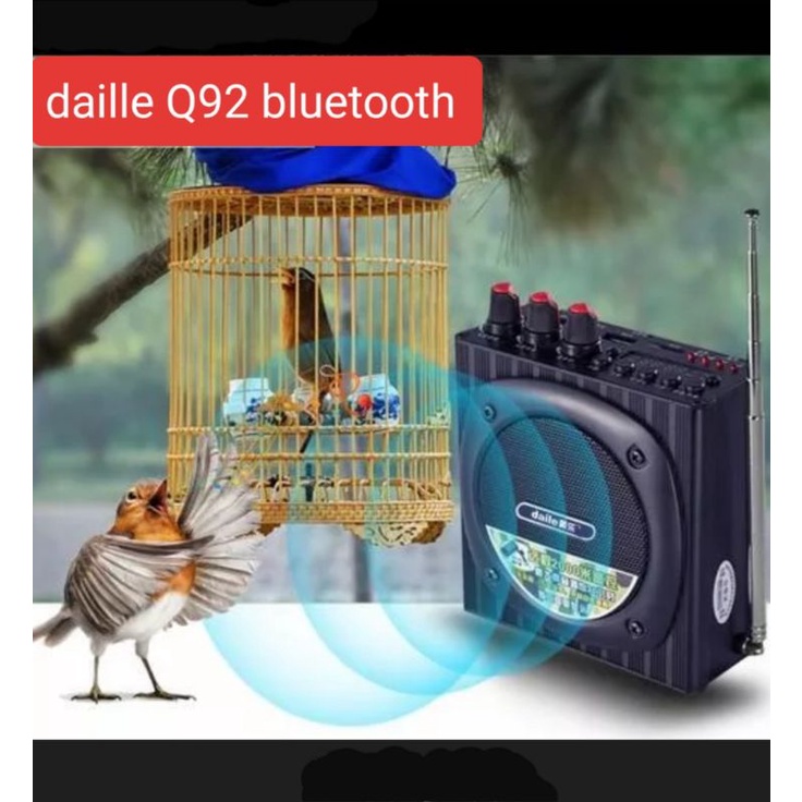Loa di động bẫy chim chuyên nghiệp daille Q92 bluetooth
