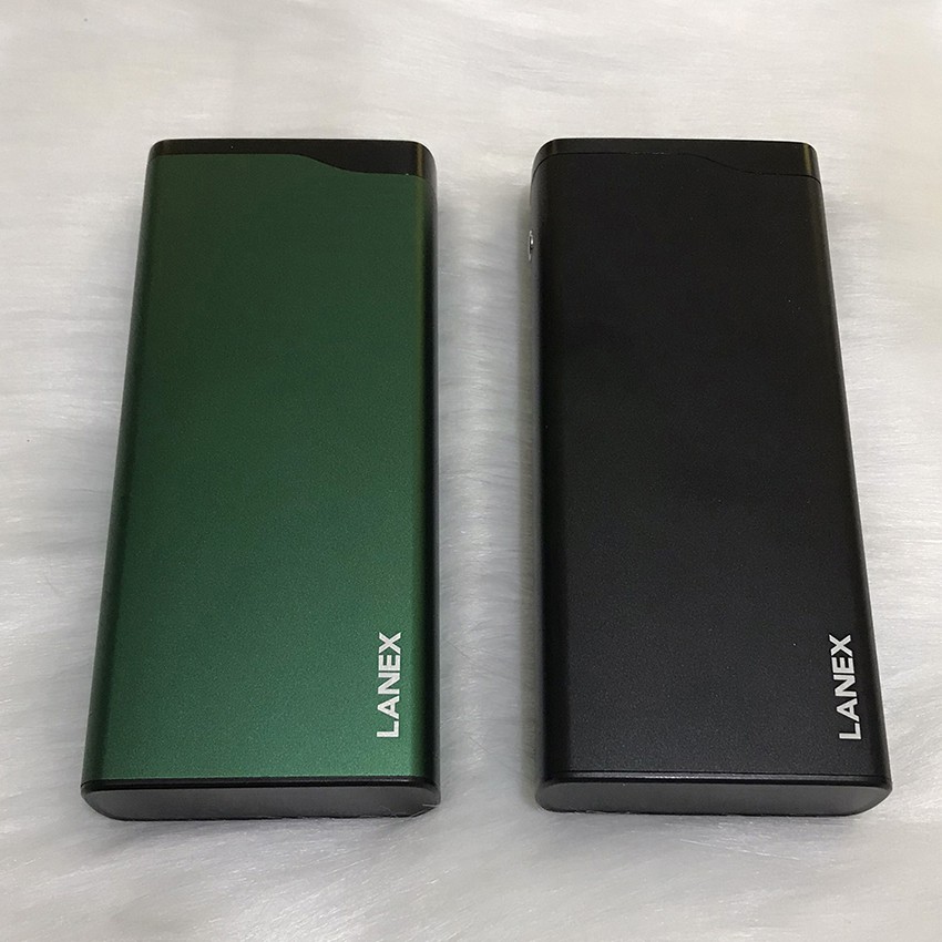 Sạc Dự Phòng lanex N20-20000MAH Lõi Polymer 2 Cổng Sạc Vào, 2 Cổng Sạc Ra - BH 1 Năm