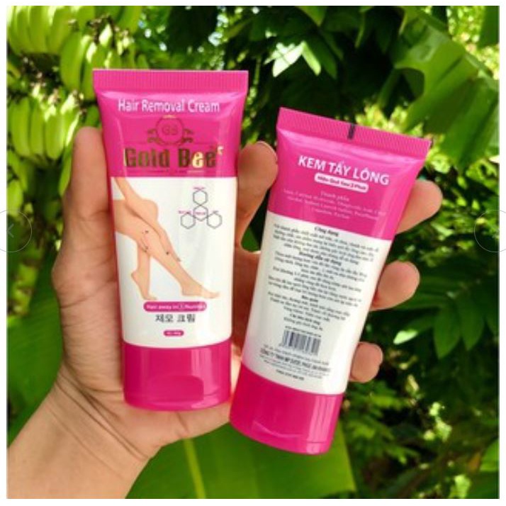 - Triệt lông vĩnh viễn - Kem tẩy lông Gold Bee - kem tẩy lông hoàn toàn .