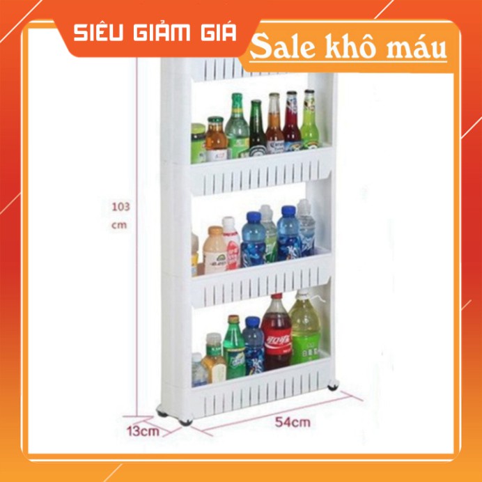 kệ 3 tầng để đồ đa năng có bánh xe