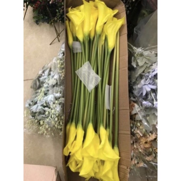Hoa giả decor hoa giả trang trí rum cao su mùi thơm trang trí nhà cửa sang trọng bền đẹp
