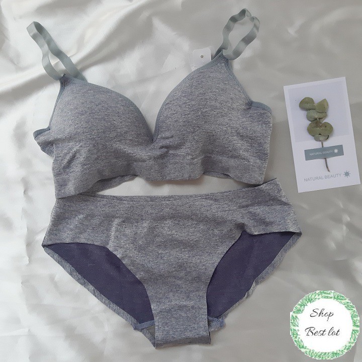 Bộ Đồ Lót Không Gọng Nâng Ngực Cao Cấp Sept Sweet | BigBuy360 - bigbuy360.vn