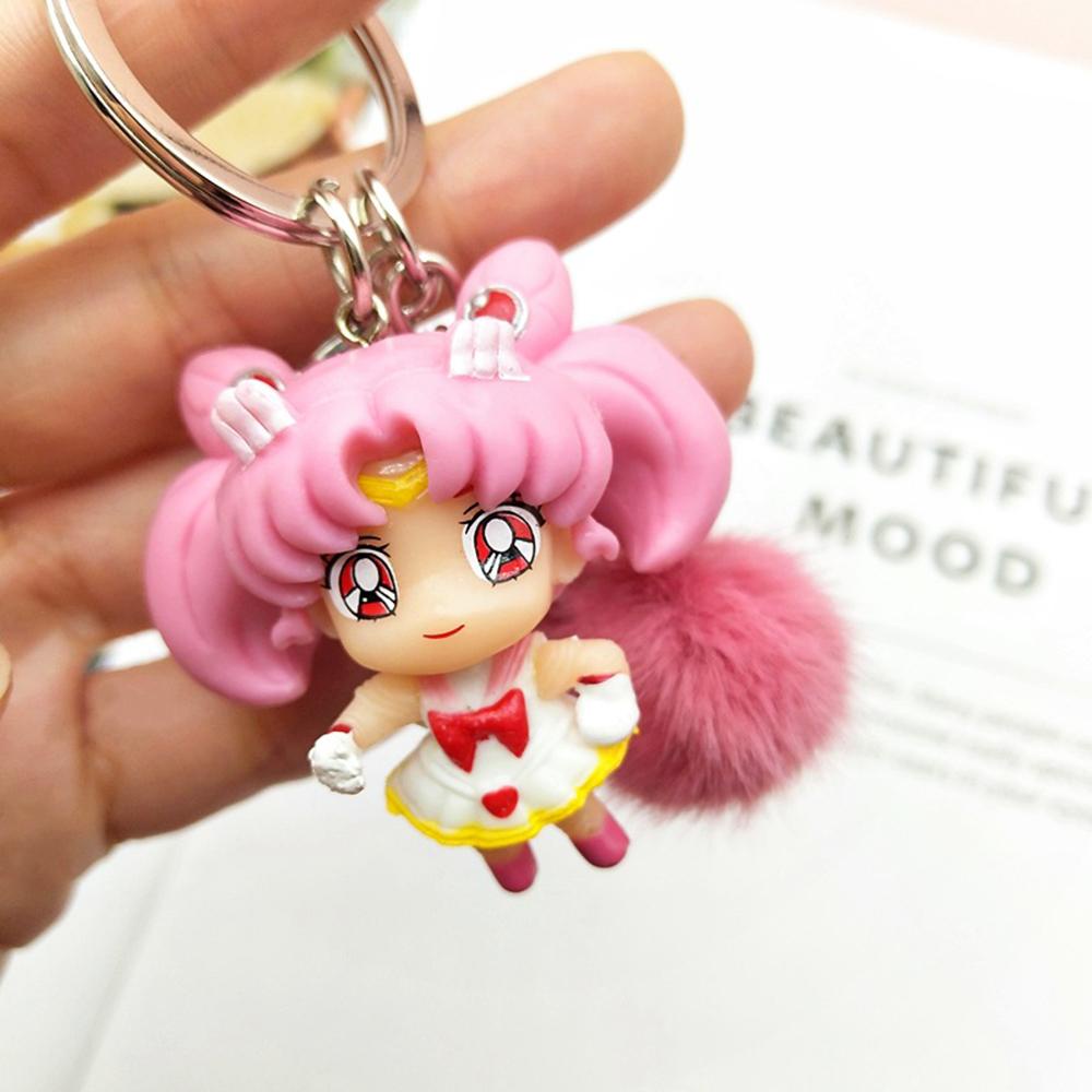 Móc Khóa Hình Thủy Thủ Mặt Trăng Tsukino Usagi REBUY1 Sailor Moon